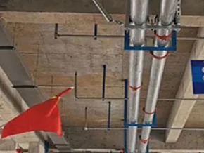 黑河管廊支架的安装方法